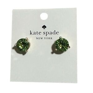 Kate Spade Green  Stud Earrings